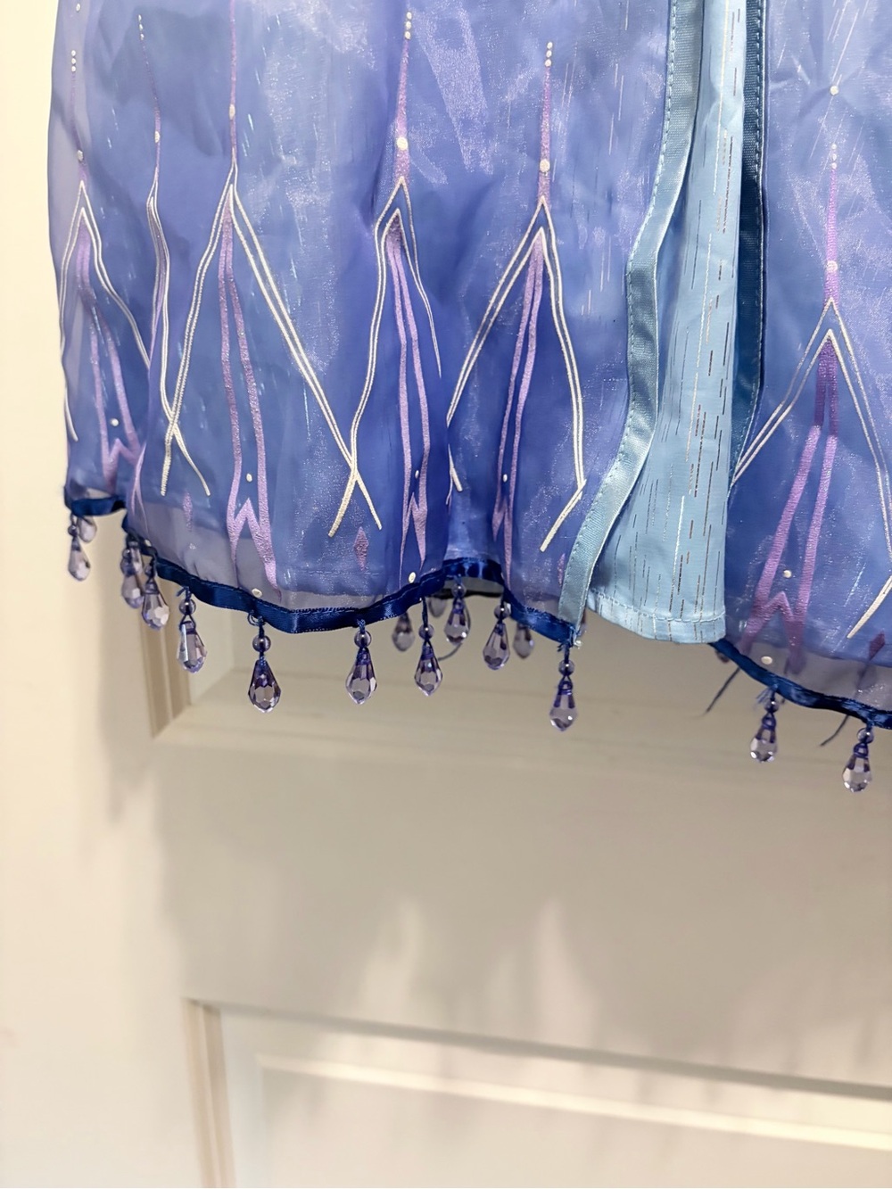 Official Disney Disney Frozen 2 Elsa Dress Size 5/6 Dress Up Costume - Picture 5 of 8